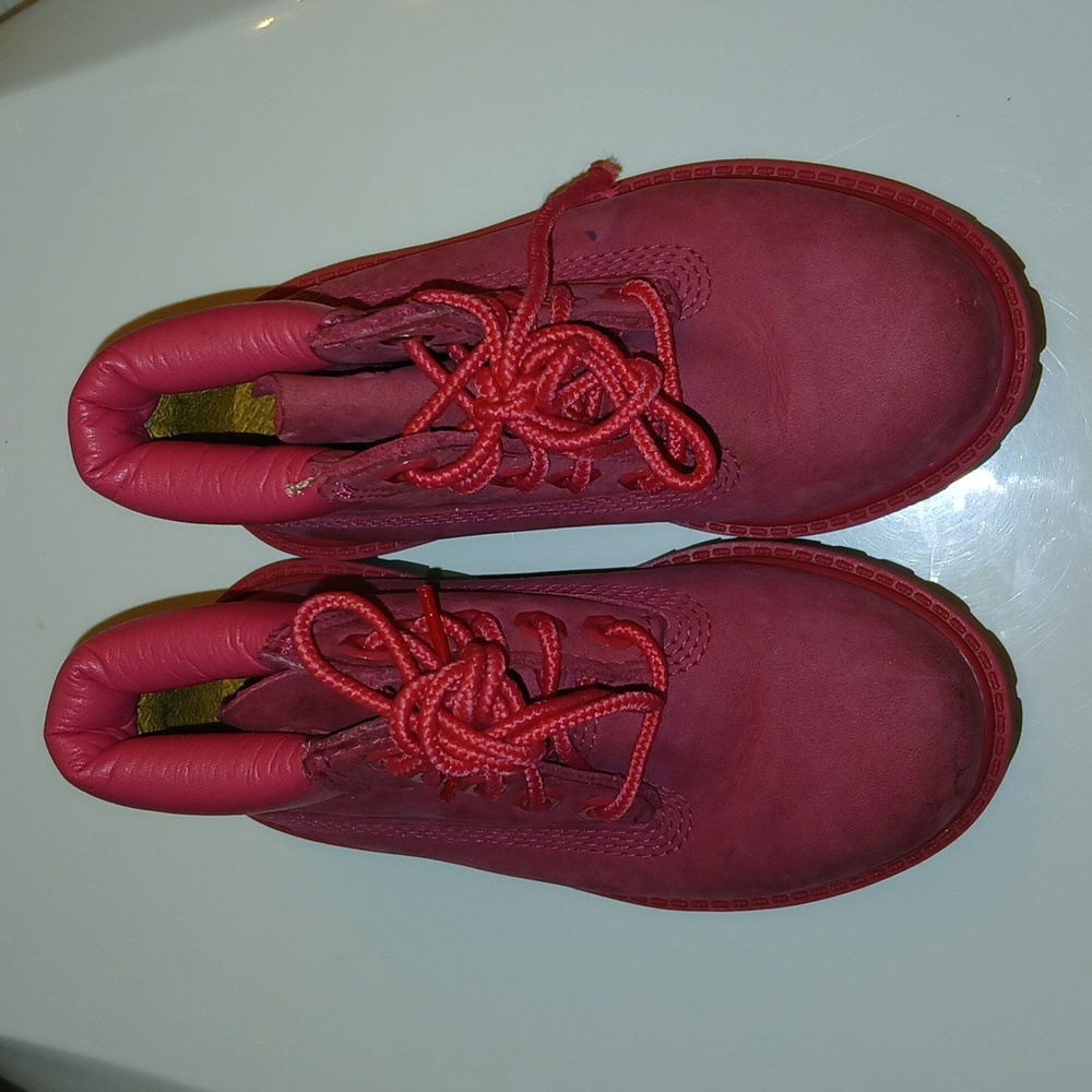 Timberland Pink Toddler‎ girls boots Size 8